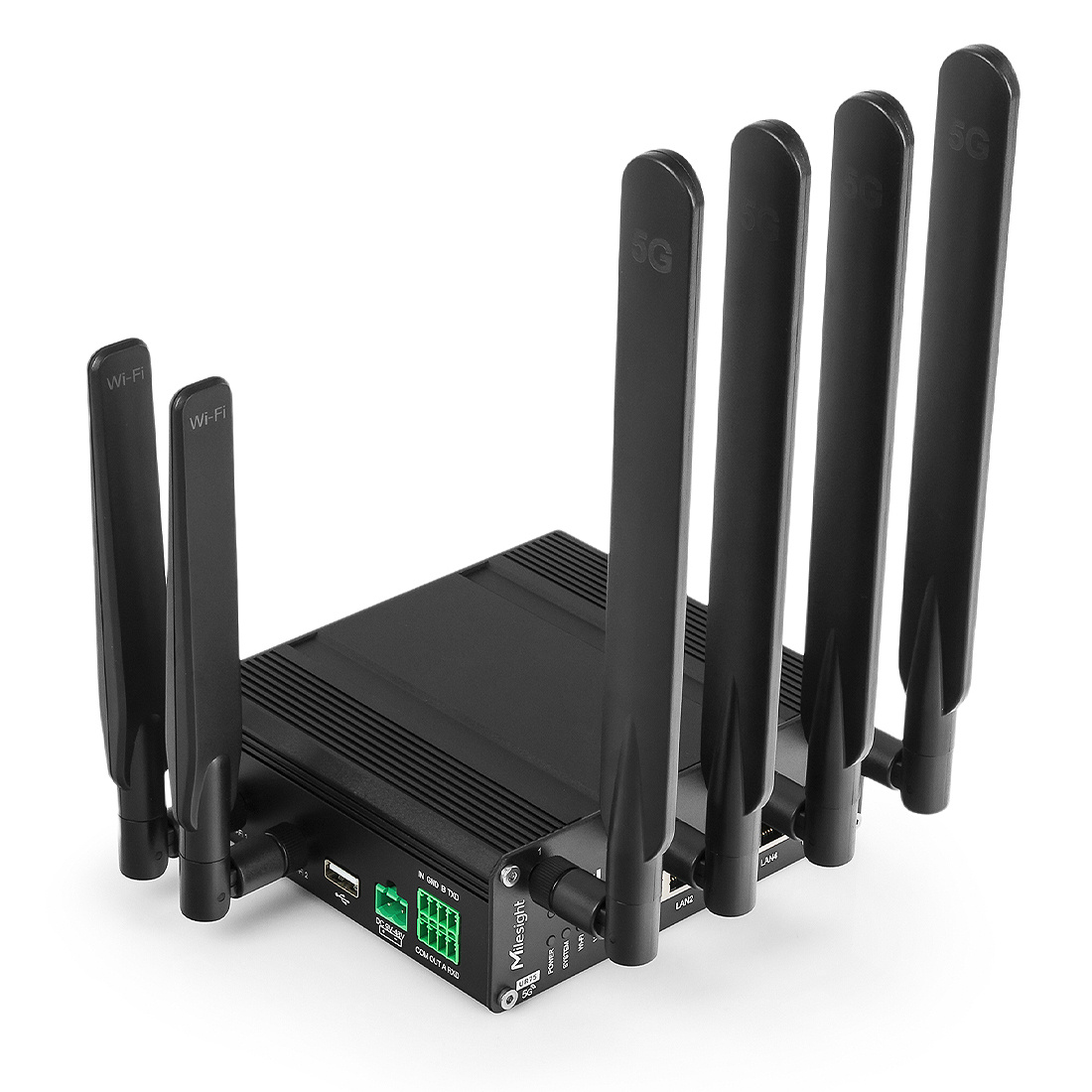 Milesight UR75 PoE Industrial 5G Router | Connectified