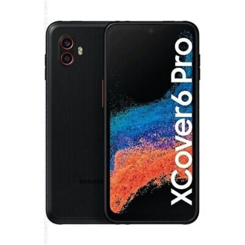 Picture of SAMSUNG RUGGED XCOVER6 PRO, 6.6", 128GB, 5G, LTE, 50MP, BLACK, 2YR